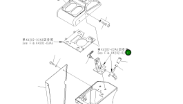 Крышка 421-V91-3330 Komatsu