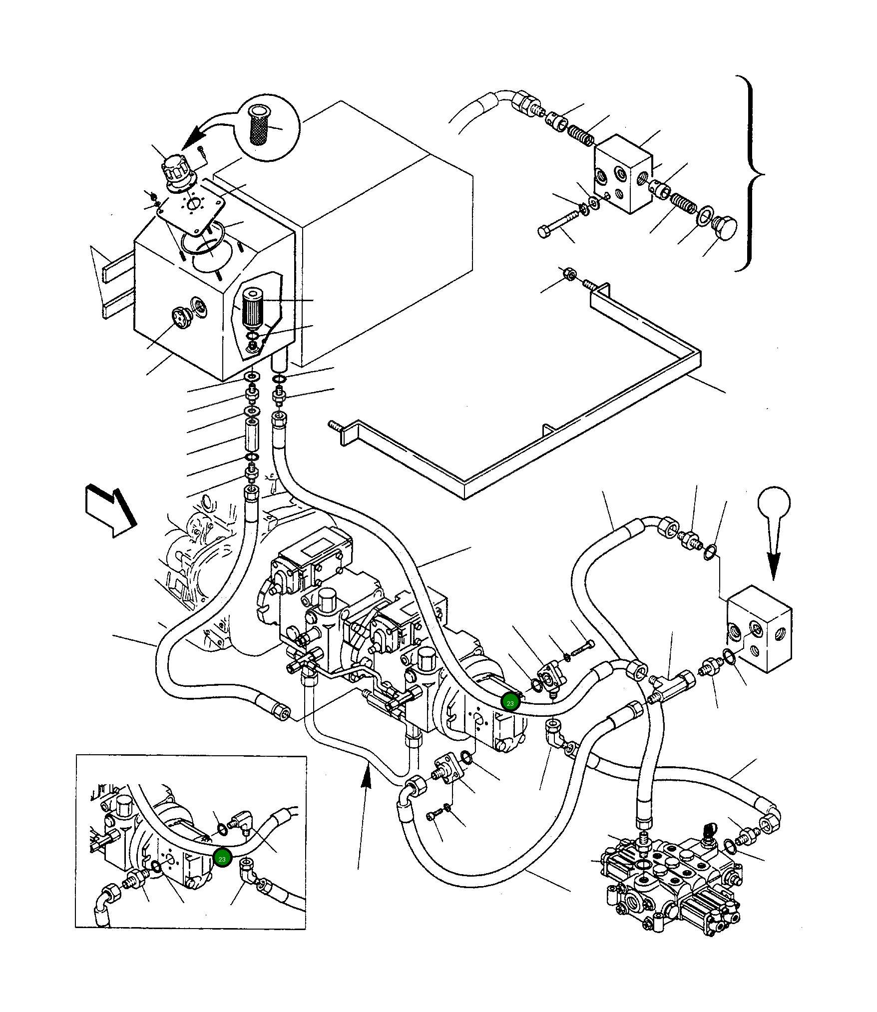 Кольцо уплотнительное (O-Ring) 855021809  Komatsu