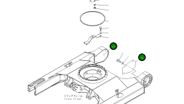 Крышка 21W-30-41161 Komatsu