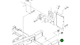 Крышка 2075475570 Komatsu
