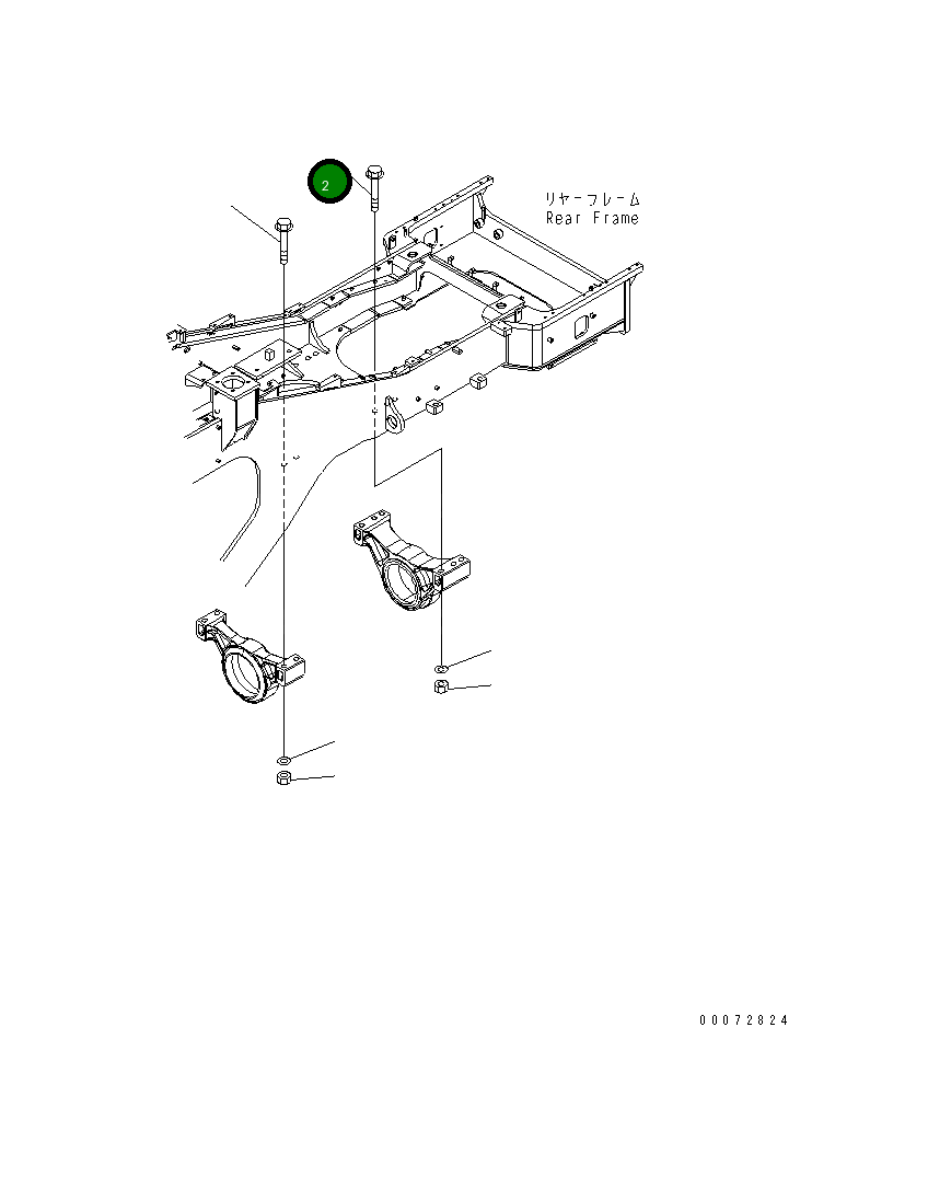 Болт 426-46-12131 Komatsu