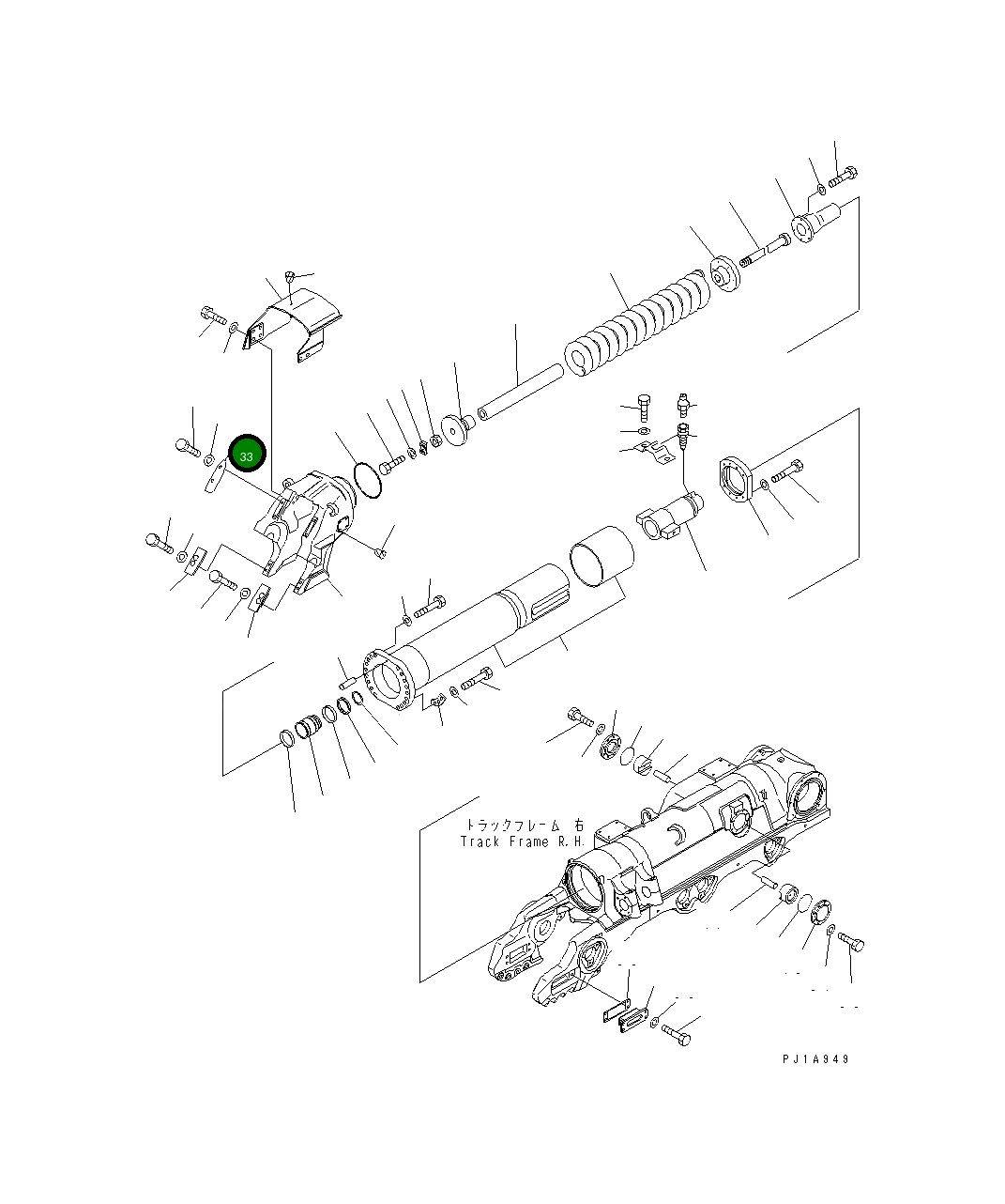 Крышка 198-30-64320 Komatsu