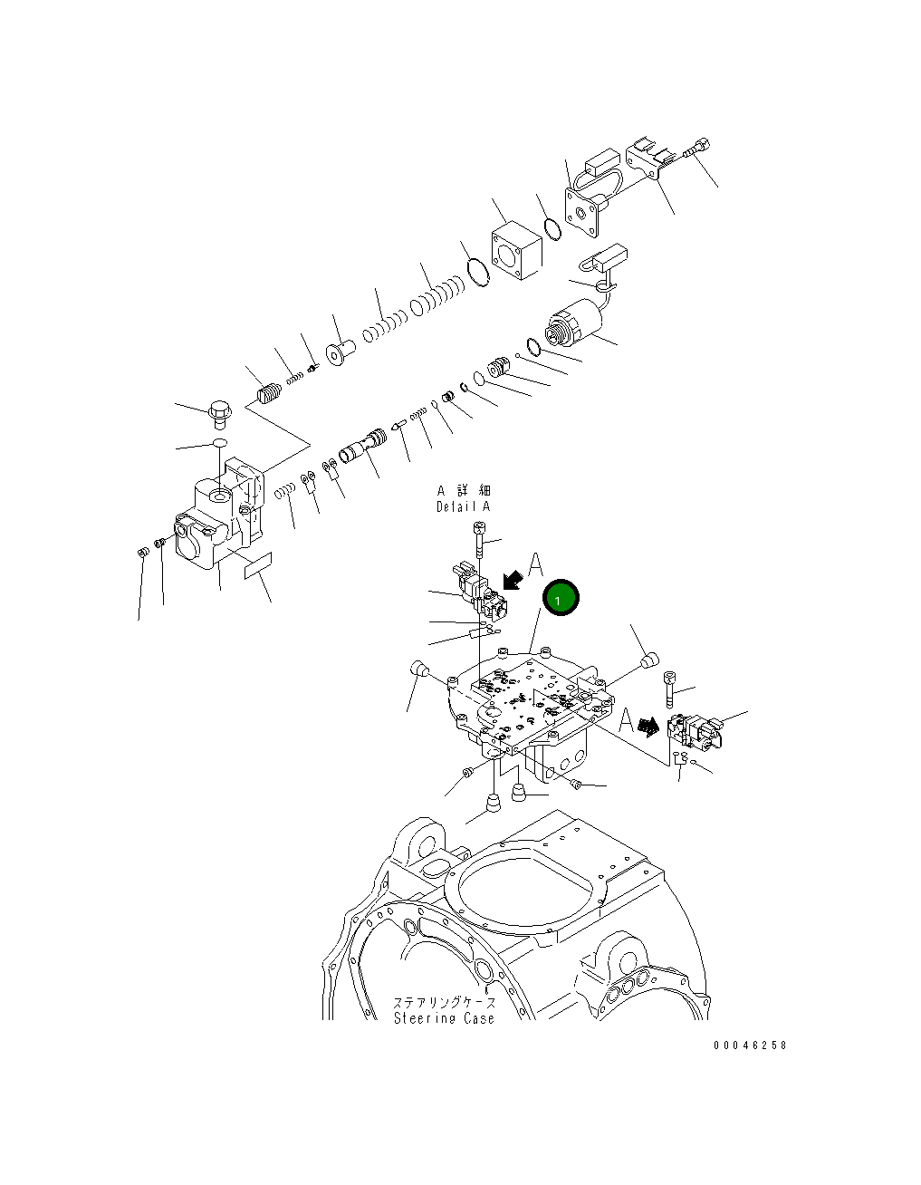 Крышка 195-22-72810 Komatsu