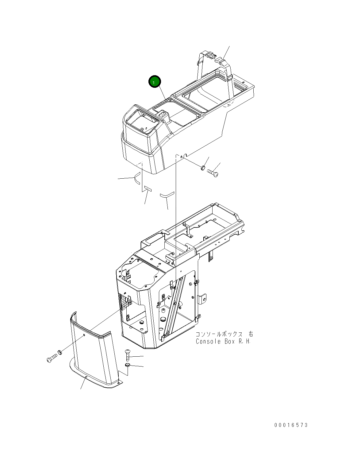 Крышка 418-877-3240 Komatsu
