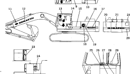 Крышка 207-54-18990 Komatsu