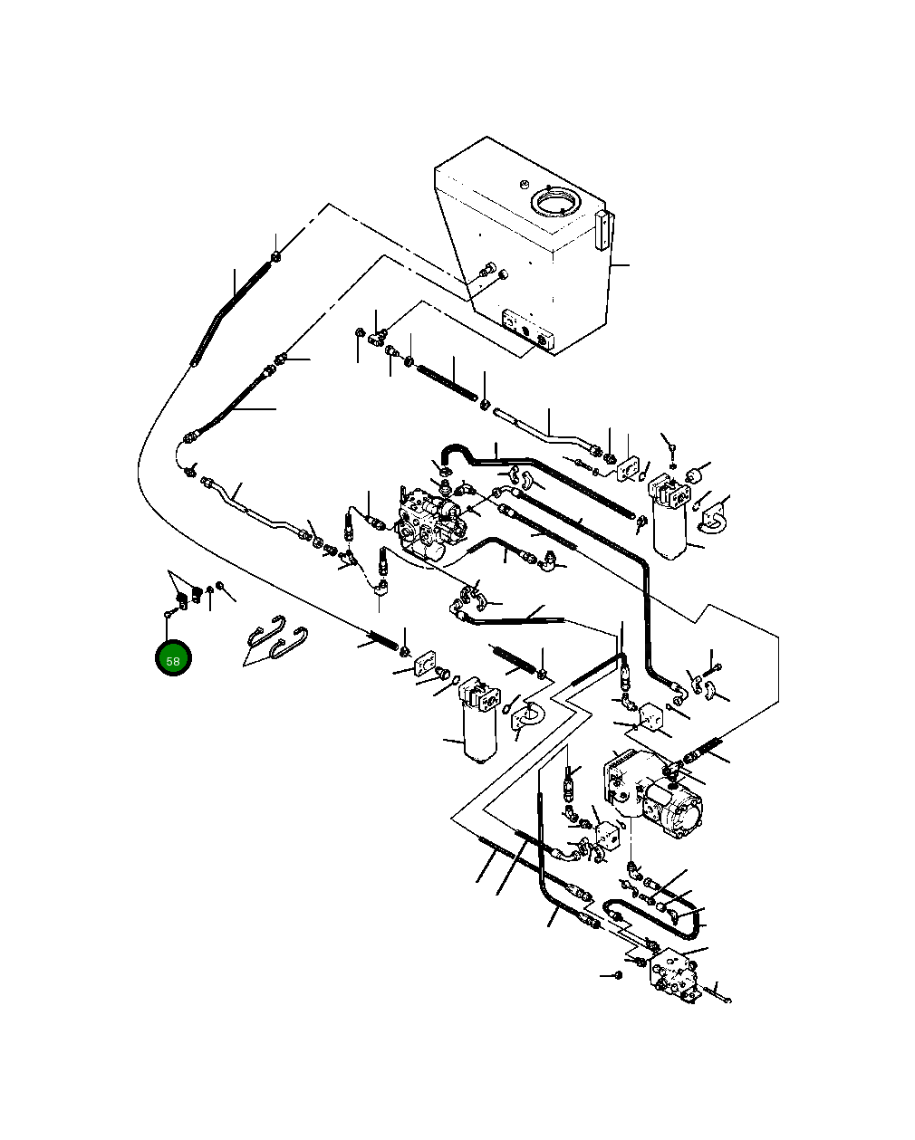 Болт 25 269 R1  Komatsu