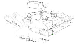 Кольцо уплотнительное (O-Ring) UE0000331 Komatsu