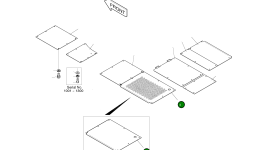 Крышка 621-00305A Komatsu