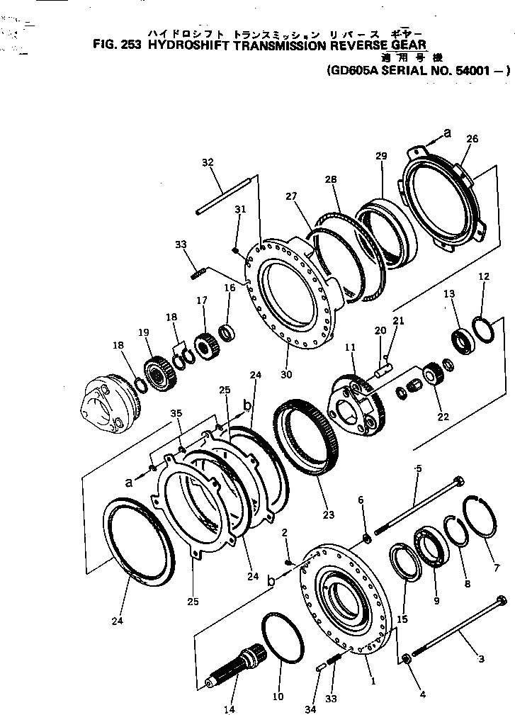 Болт 232-15-11230  Komatsu