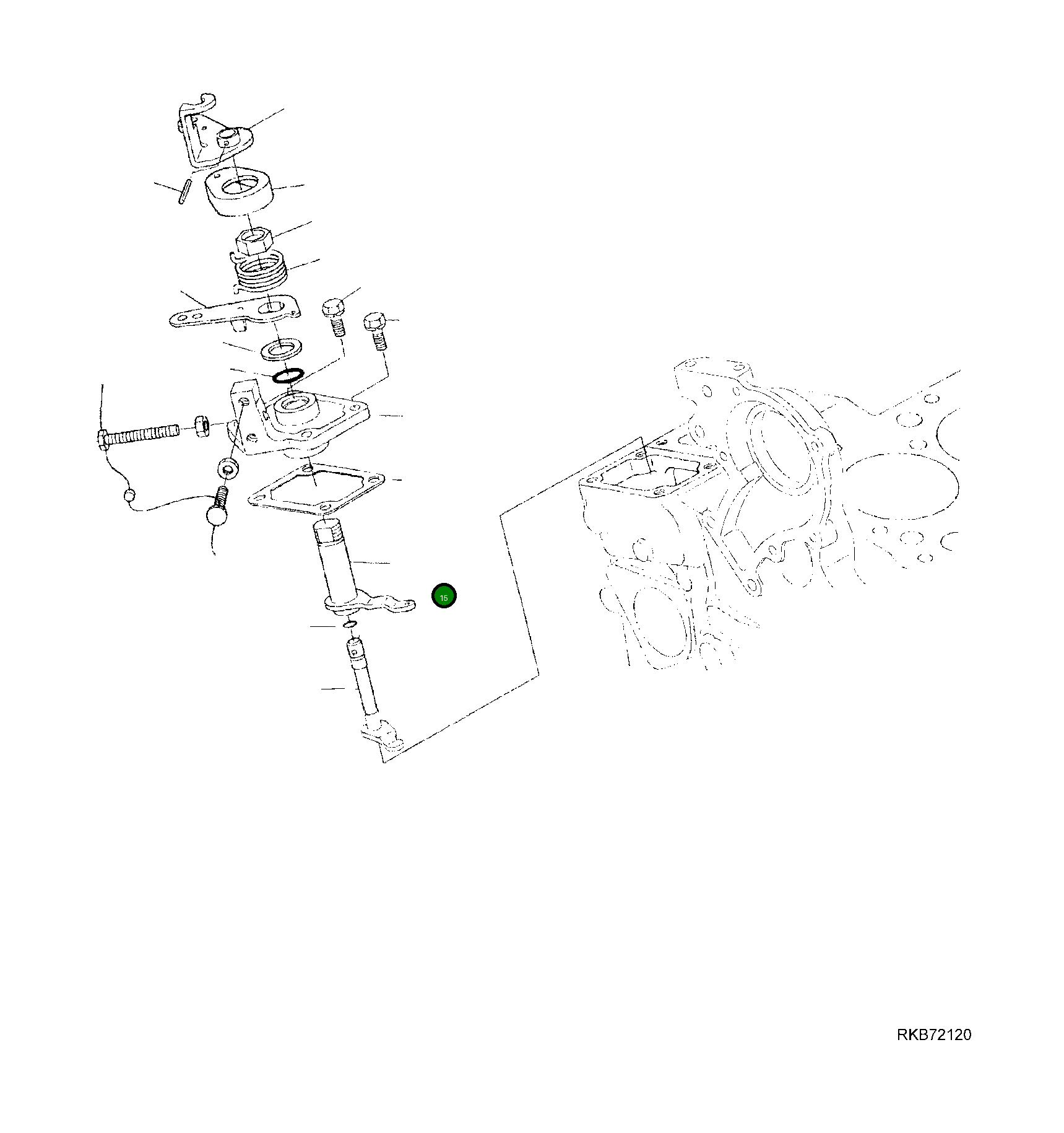 Болт KT16871-9105-0 Komatsu
