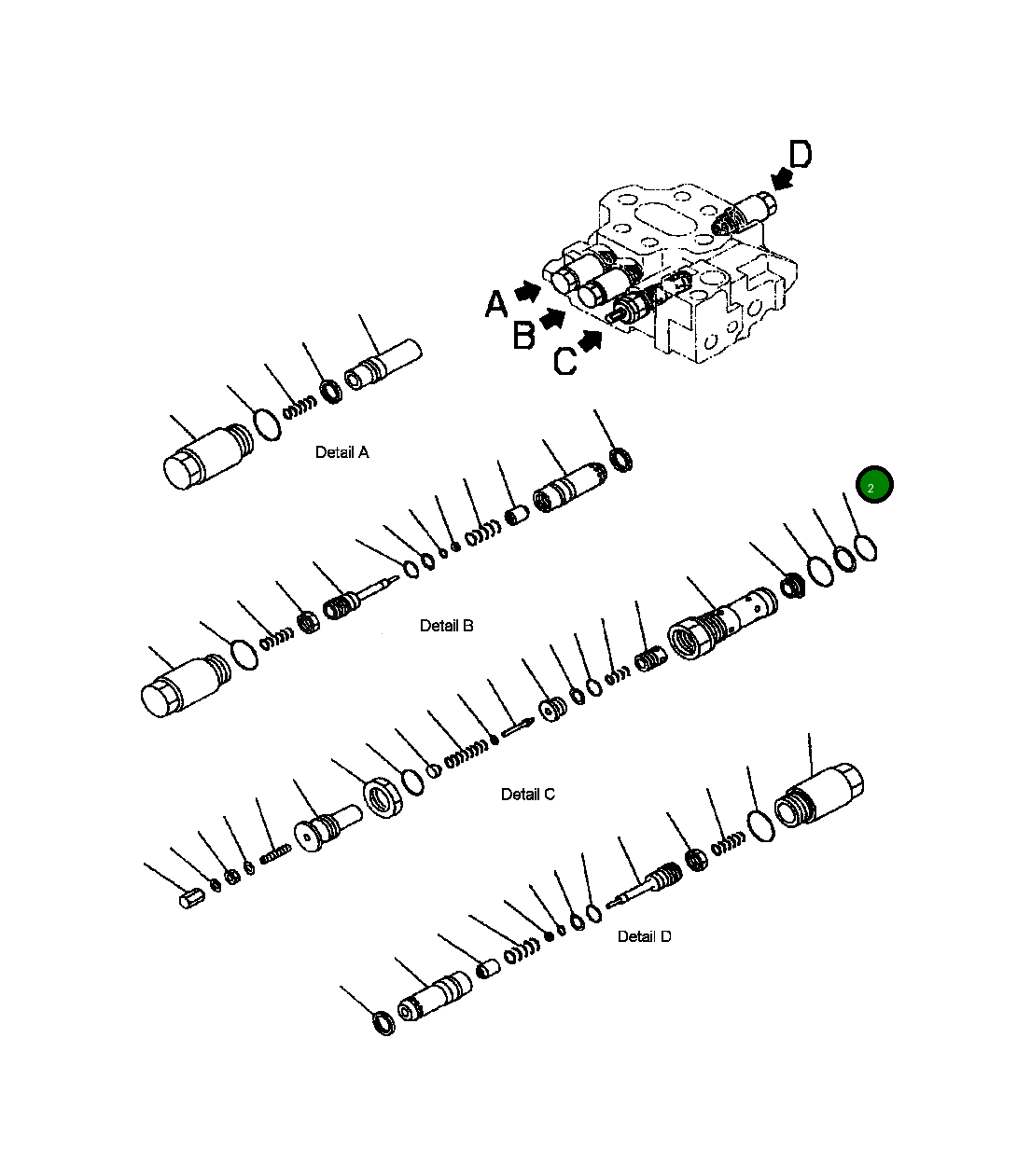 Кольцо уплотнительное (O-Ring) 700-92-11320 Komatsu