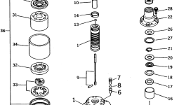 Кольцо уплотнительное (O-Ring) 561-40-63440 Komatsu