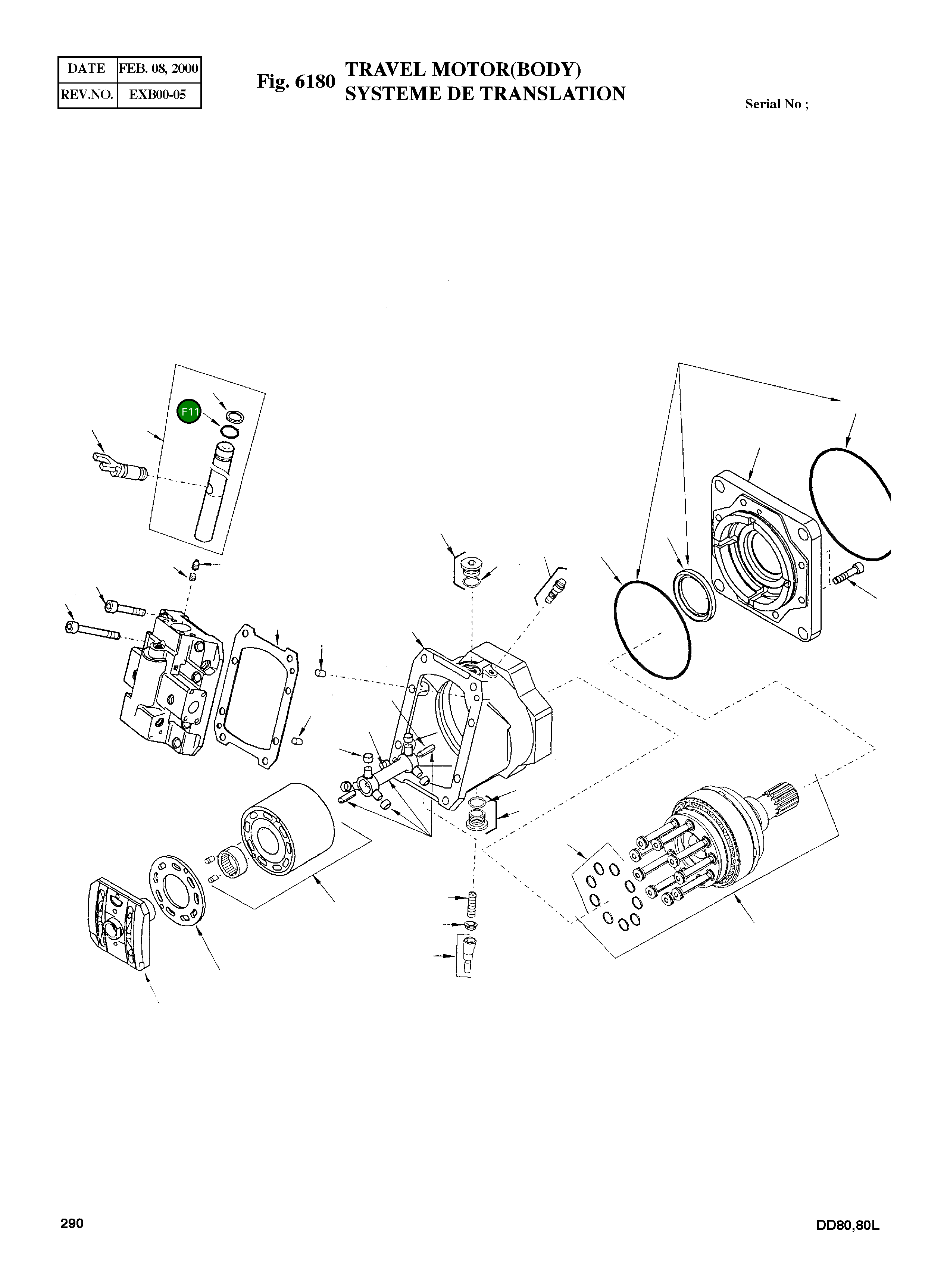 Кольцо уплотнительное (O-Ring) 504206  Komatsu