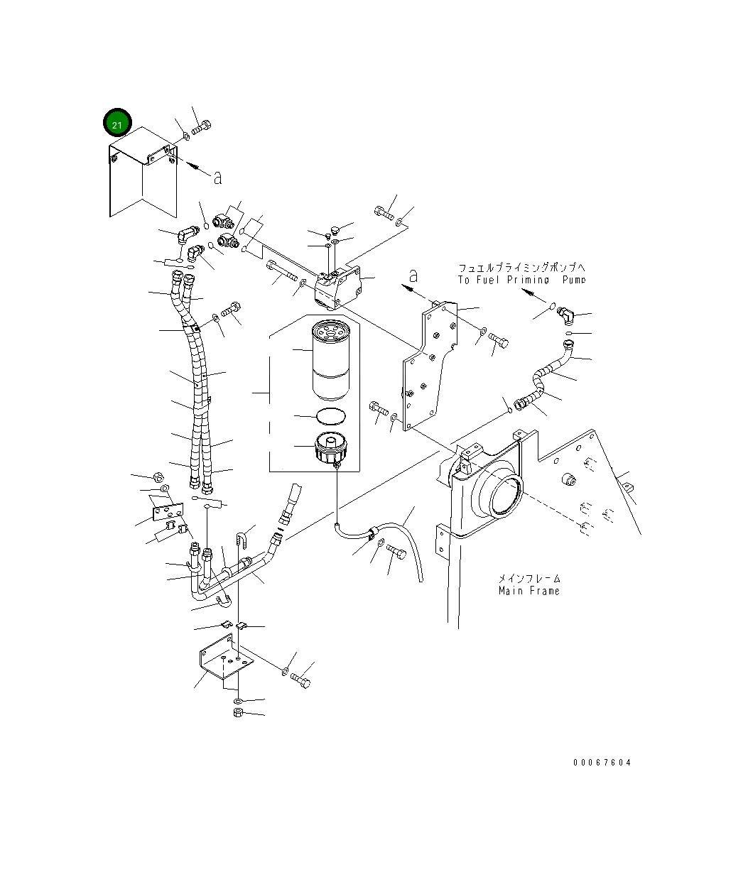 Крышка 154-04-75481 Komatsu