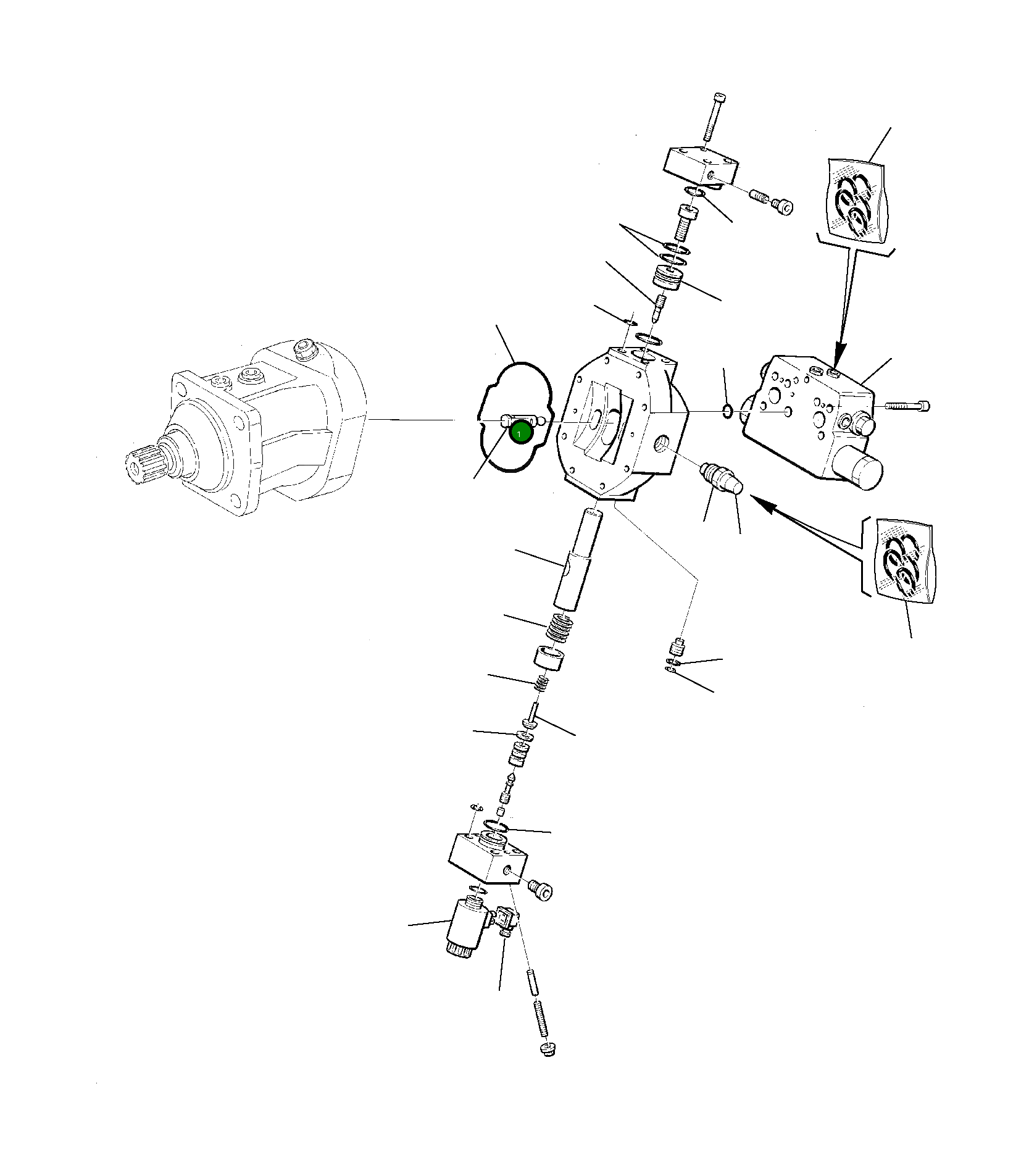 Кольцо уплотнительное (O-Ring) 22E-60-12840 Komatsu