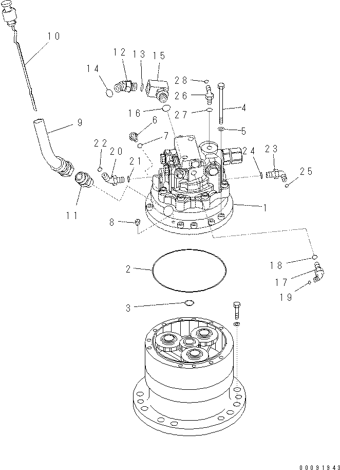 Кольцо 21W-26-41320 Komatsu