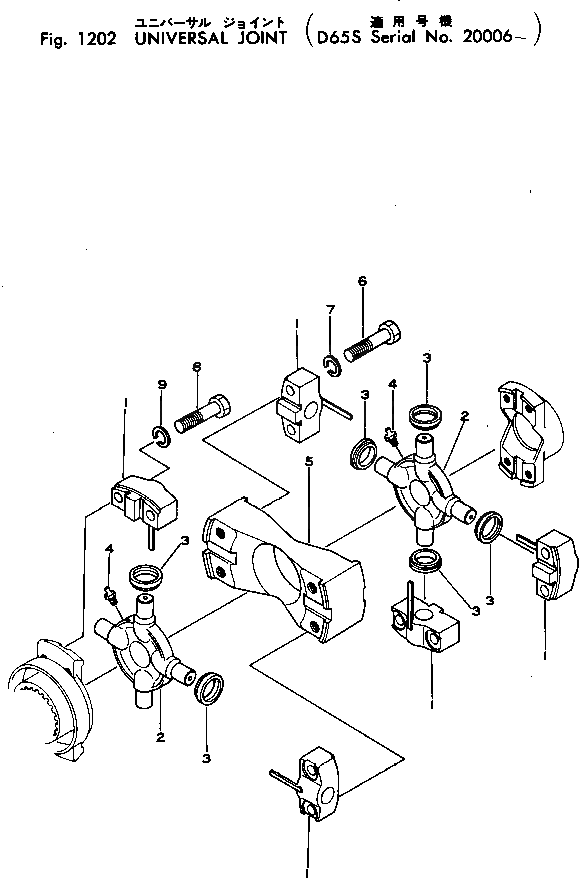Болт 131-10-46230 Komatsu