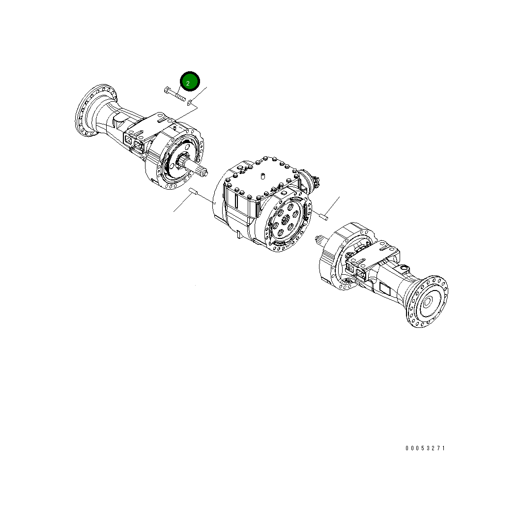 Болт 01011-62040 Komatsu