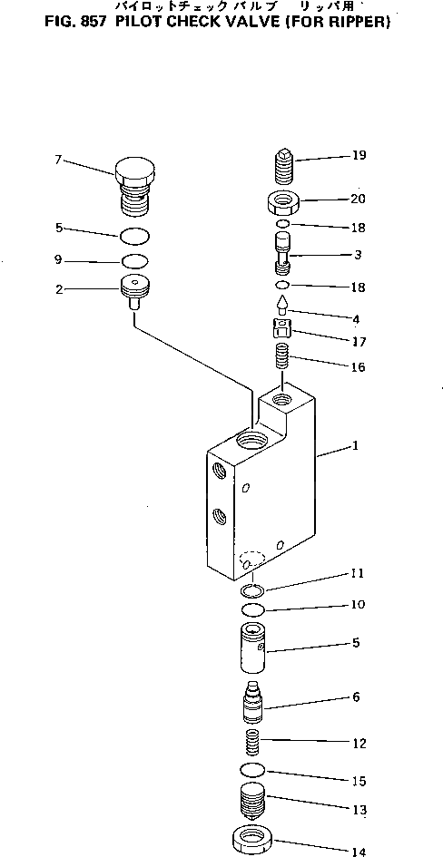 Болт 232-60-56140  Komatsu