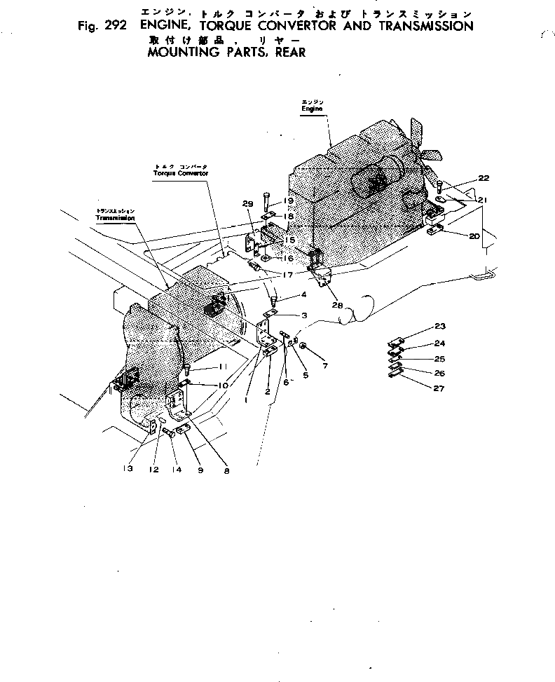 Болт 01011-31840  Komatsu