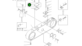 Крышка 235-25-31120 Komatsu