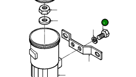 Болт 180 015 Komatsu