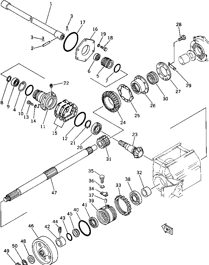 Кольцо 144-916-1190 Komatsu