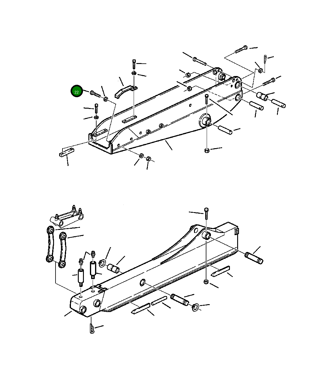 Болт 42N-856-3330 Komatsu