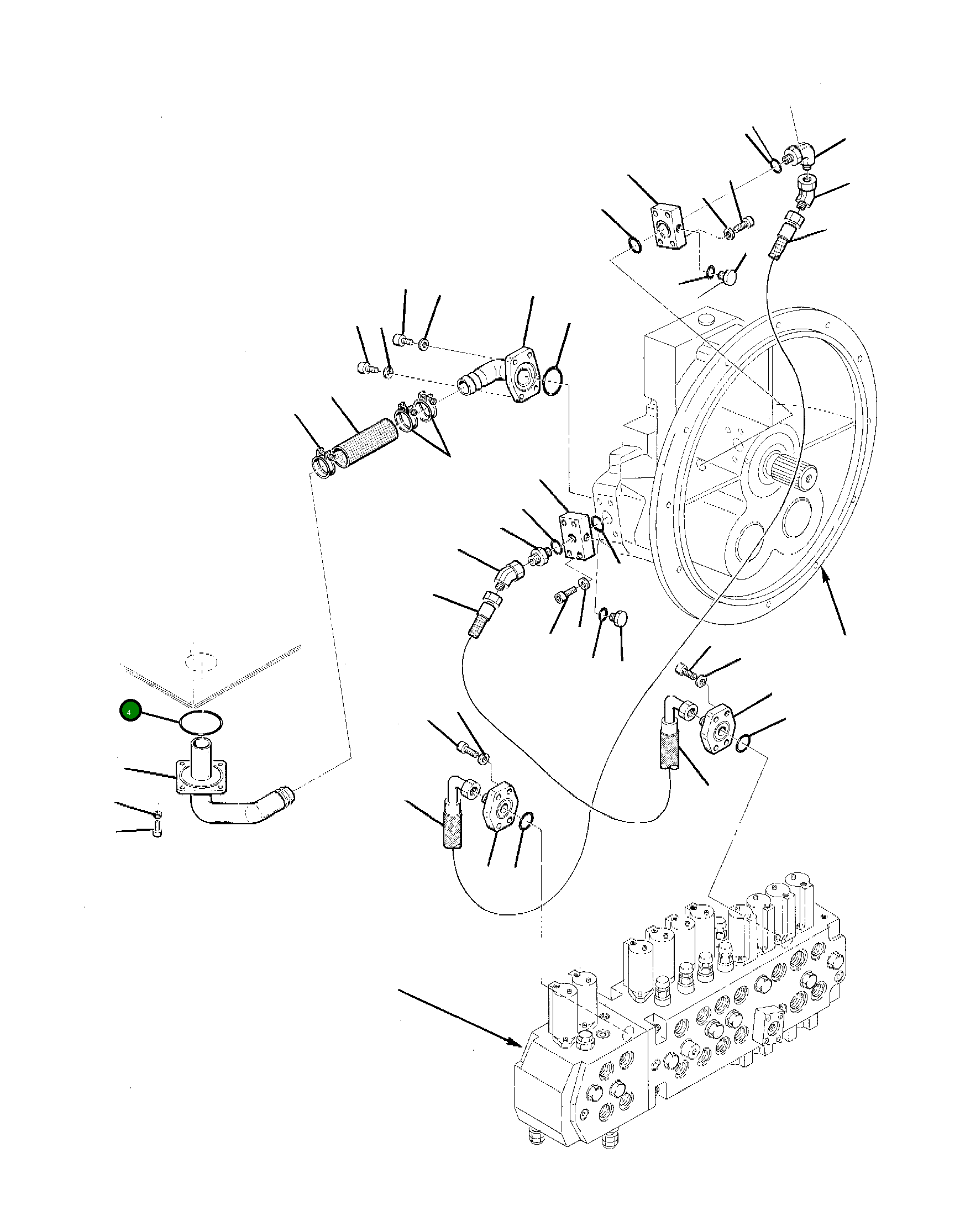 Кольцо уплотнительное (O-Ring) 21D-09-69150  Komatsu