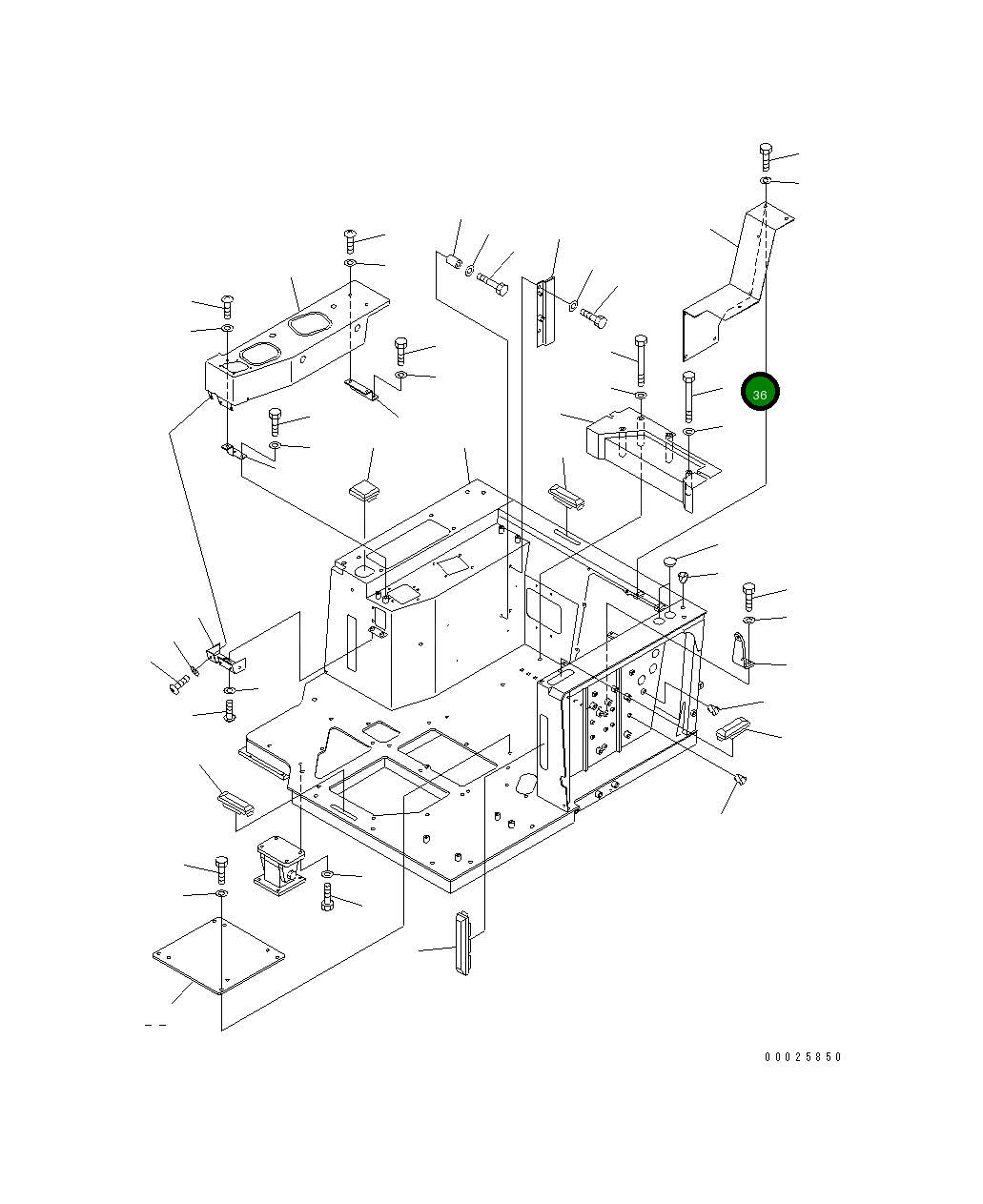 Болт 01011-D1240 Komatsu