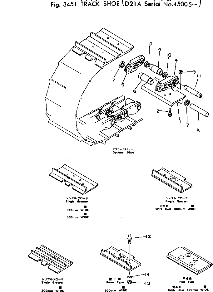 Болт 101-32-11240  Komatsu