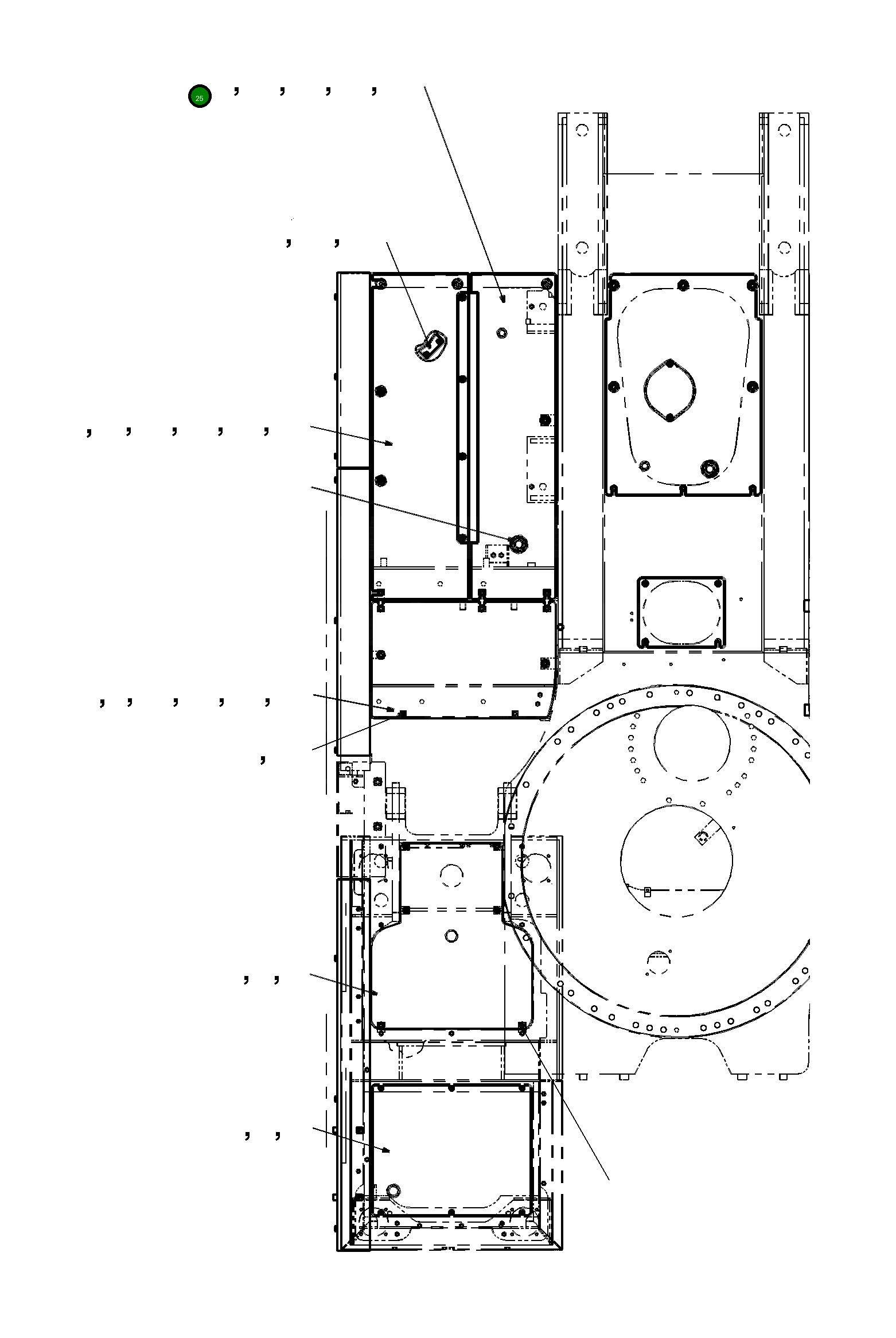 Крышка 208-54-83880  Komatsu