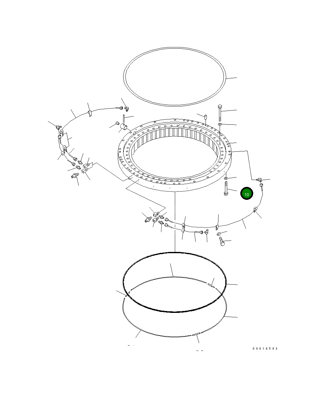 Болт 209-25-K2160 Komatsu