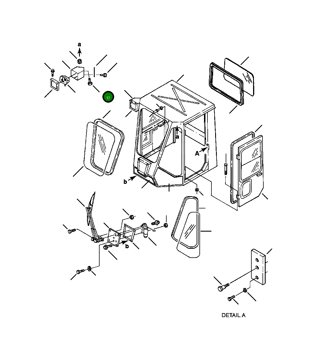 Болт 180 075 Komatsu