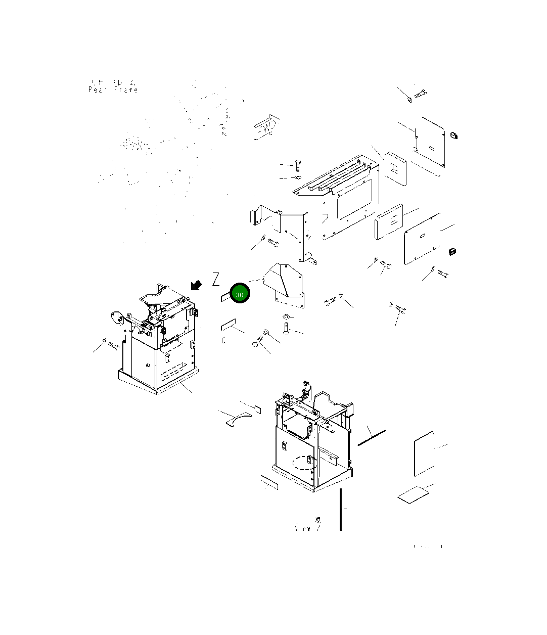 Крышка 419-02-62550 Komatsu