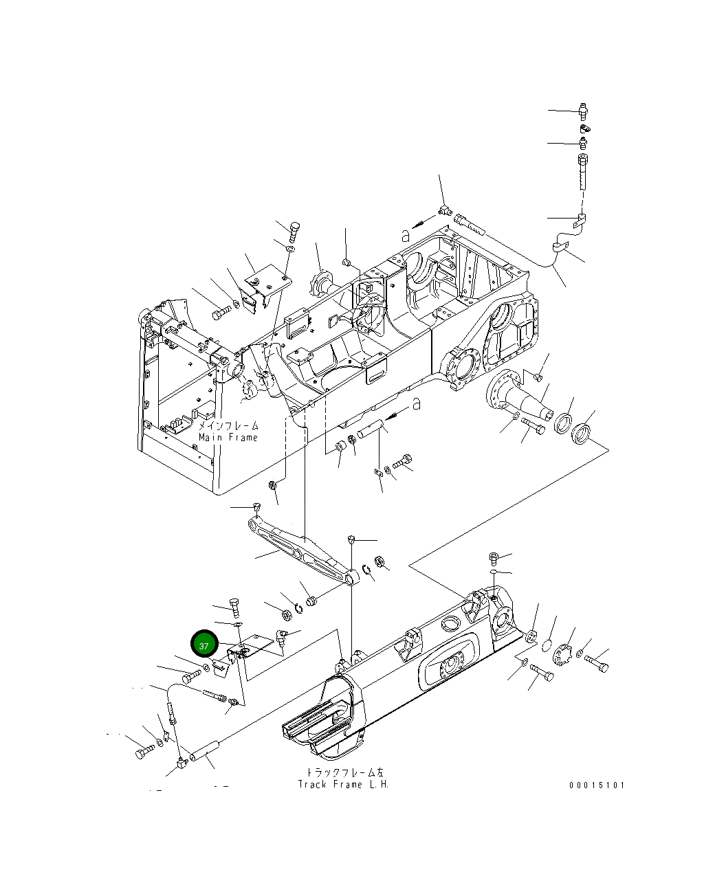 Крышка 14X-50-31120 Komatsu