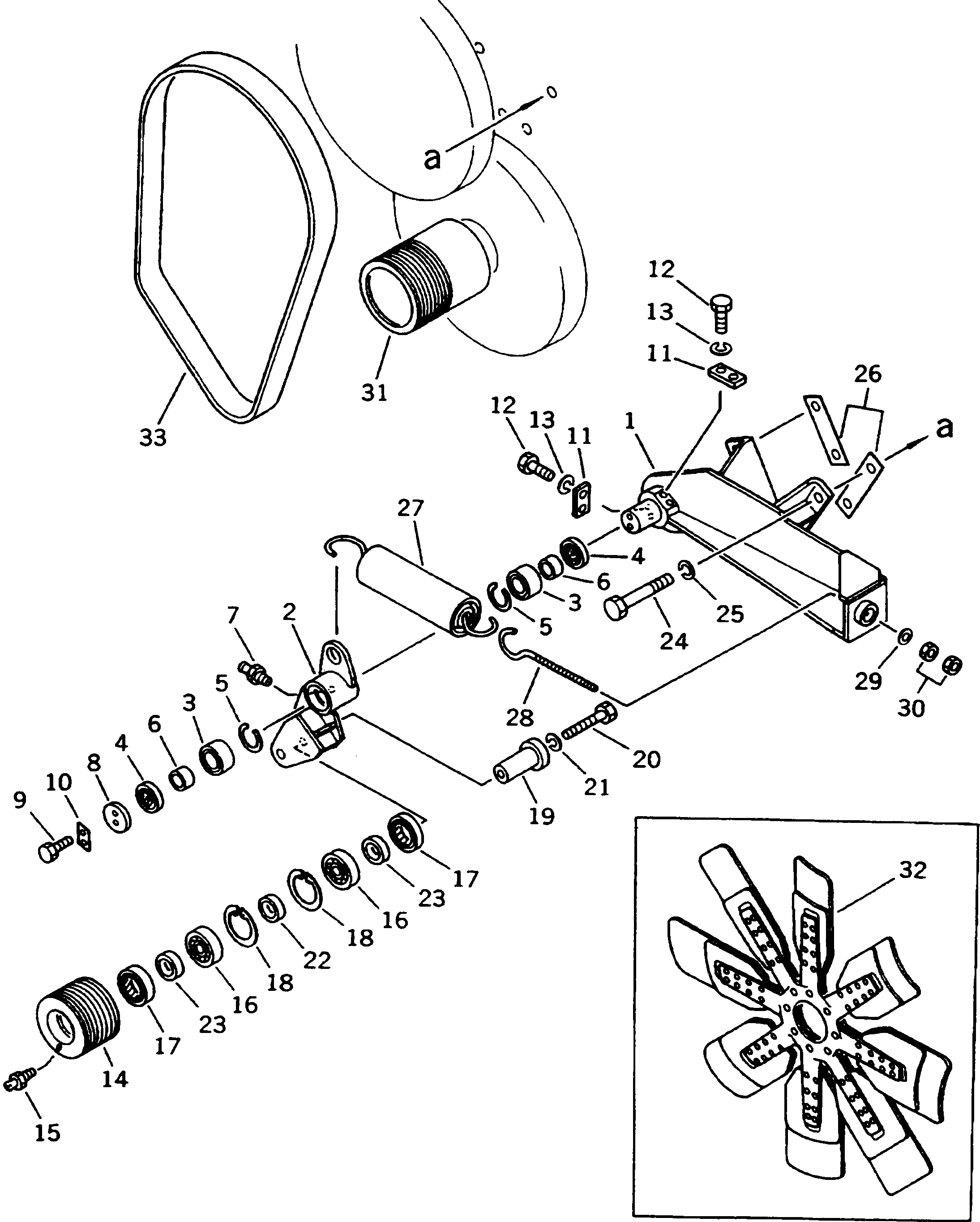 Кольцо 6725-61-3750  Komatsu