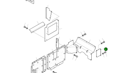 Крышка 2621-3703 Komatsu
