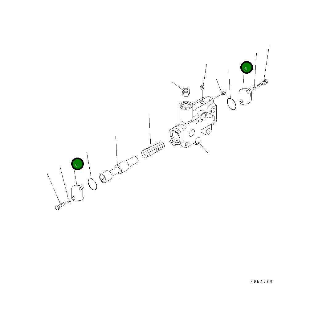 Крышка 714-07-15840  Komatsu