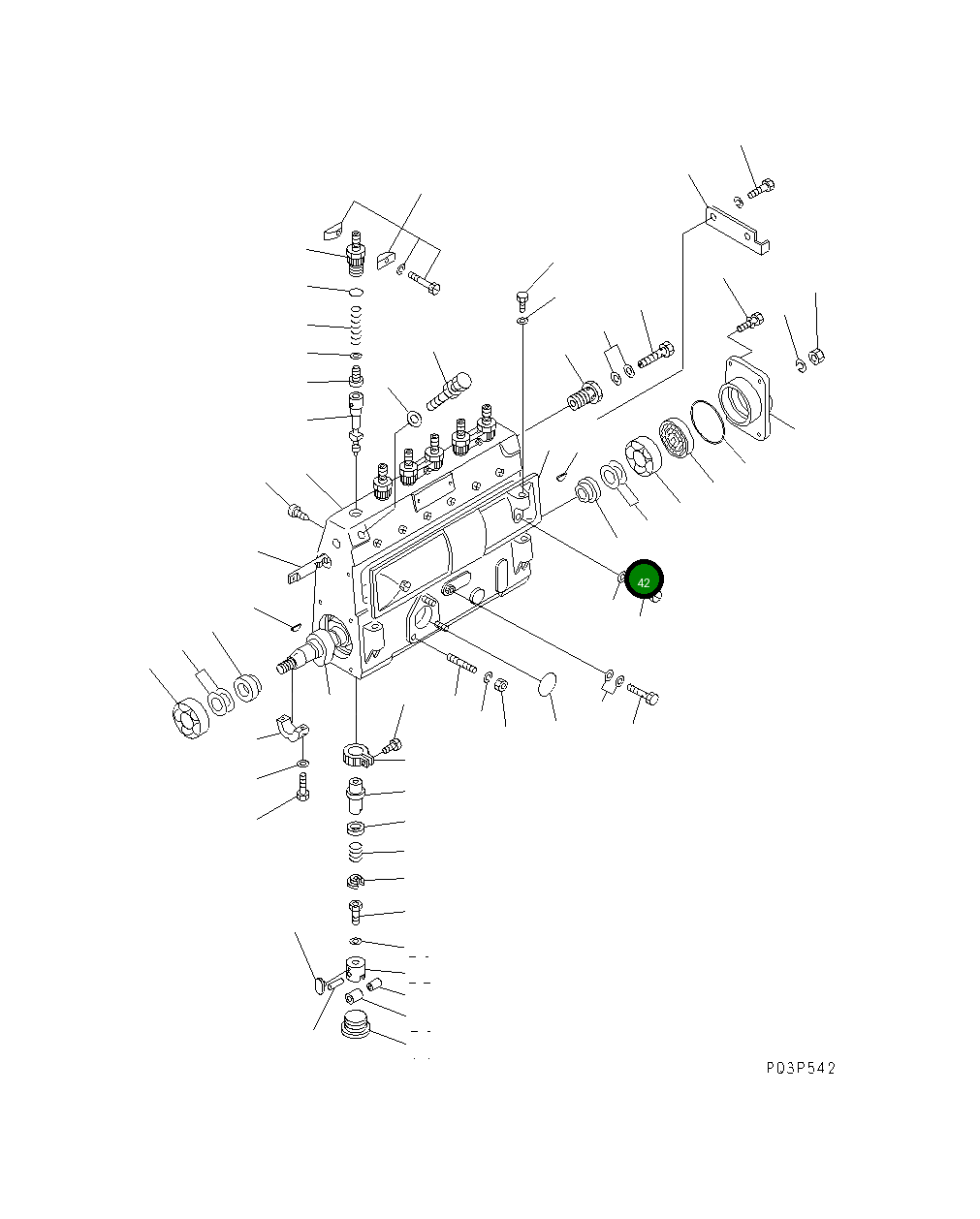 Кольцо DK131302-1000 Komatsu