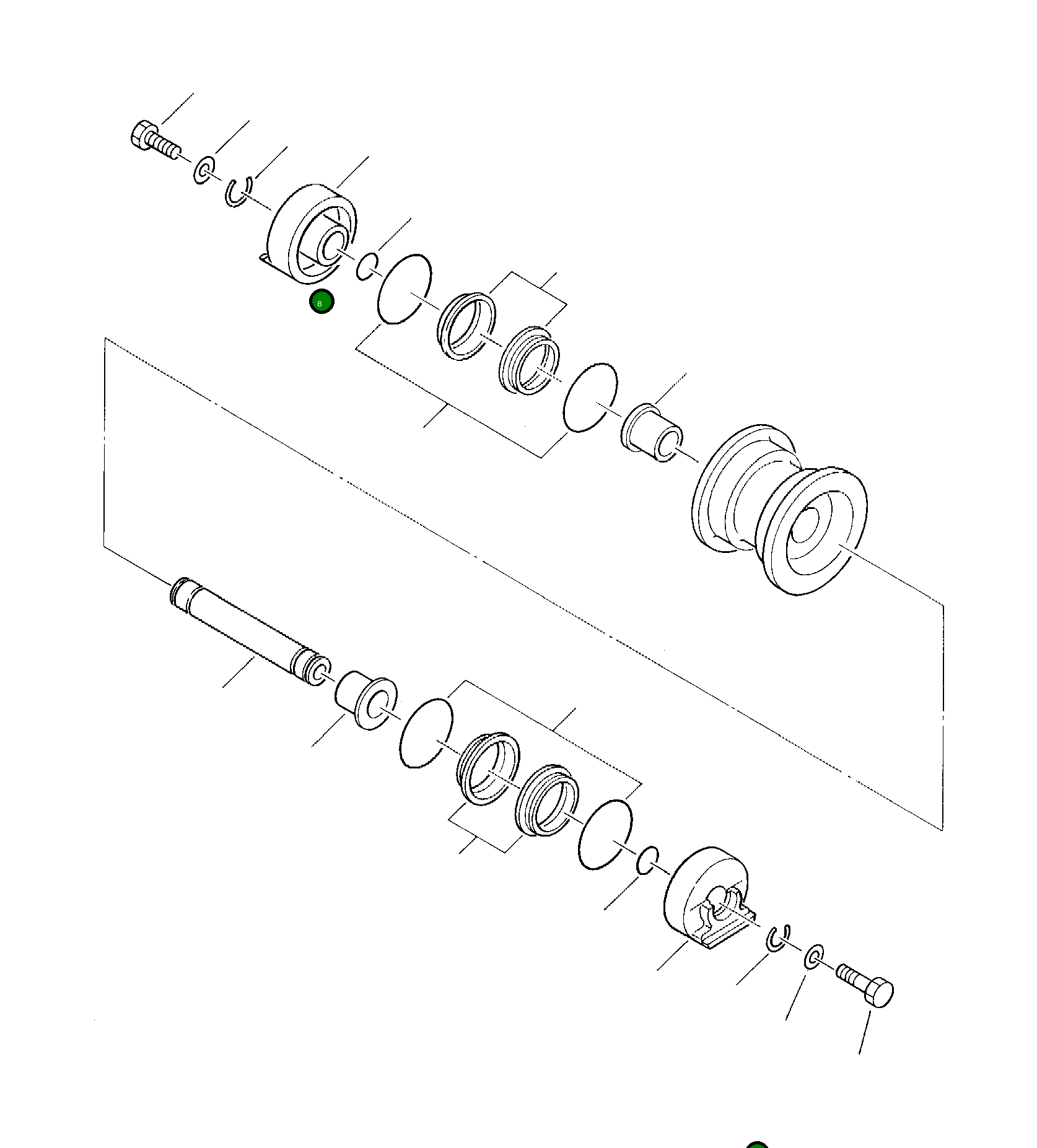 Кольцо 3K4028602 Komatsu
