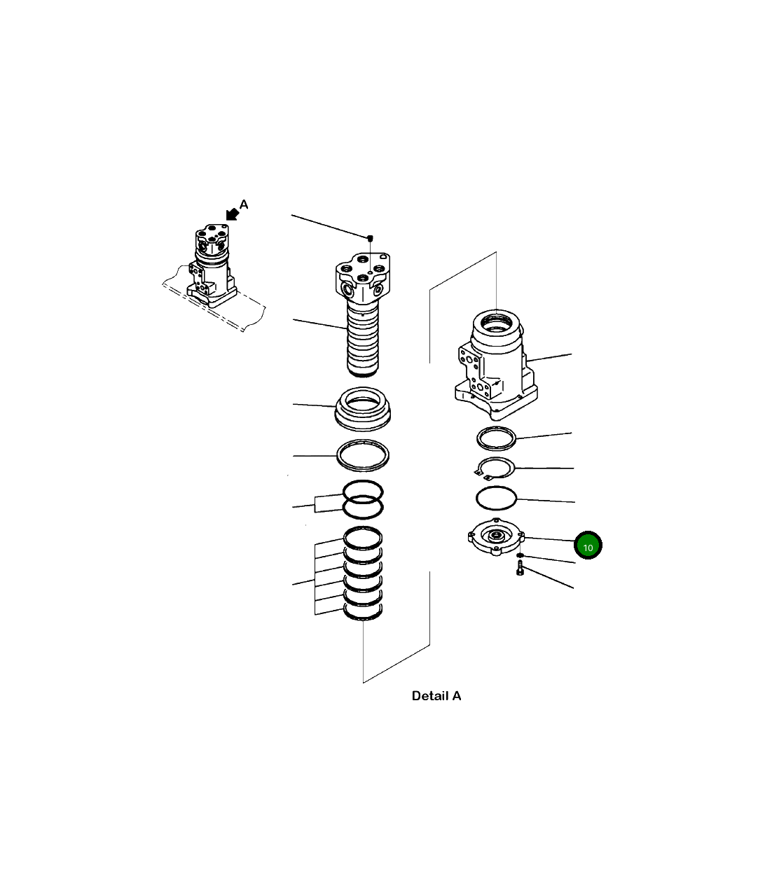 Крышка 703-08-93171 Komatsu