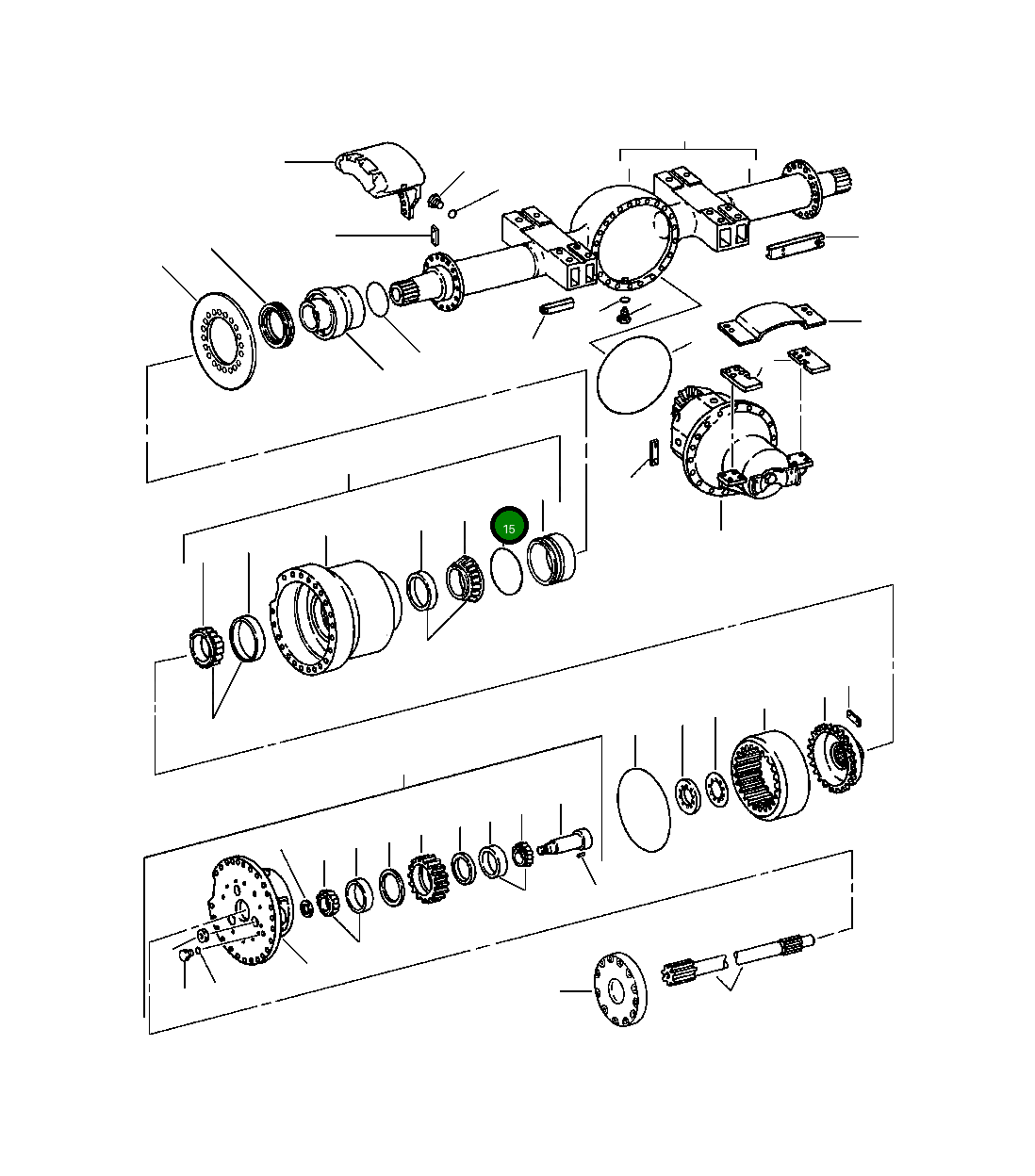 Кольцо уплотнительное (O-Ring) 27 659 R1 Komatsu