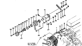 Кронштейн 6110-63-4210 Komatsu