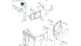 Крышка 156-54-22161 Komatsu