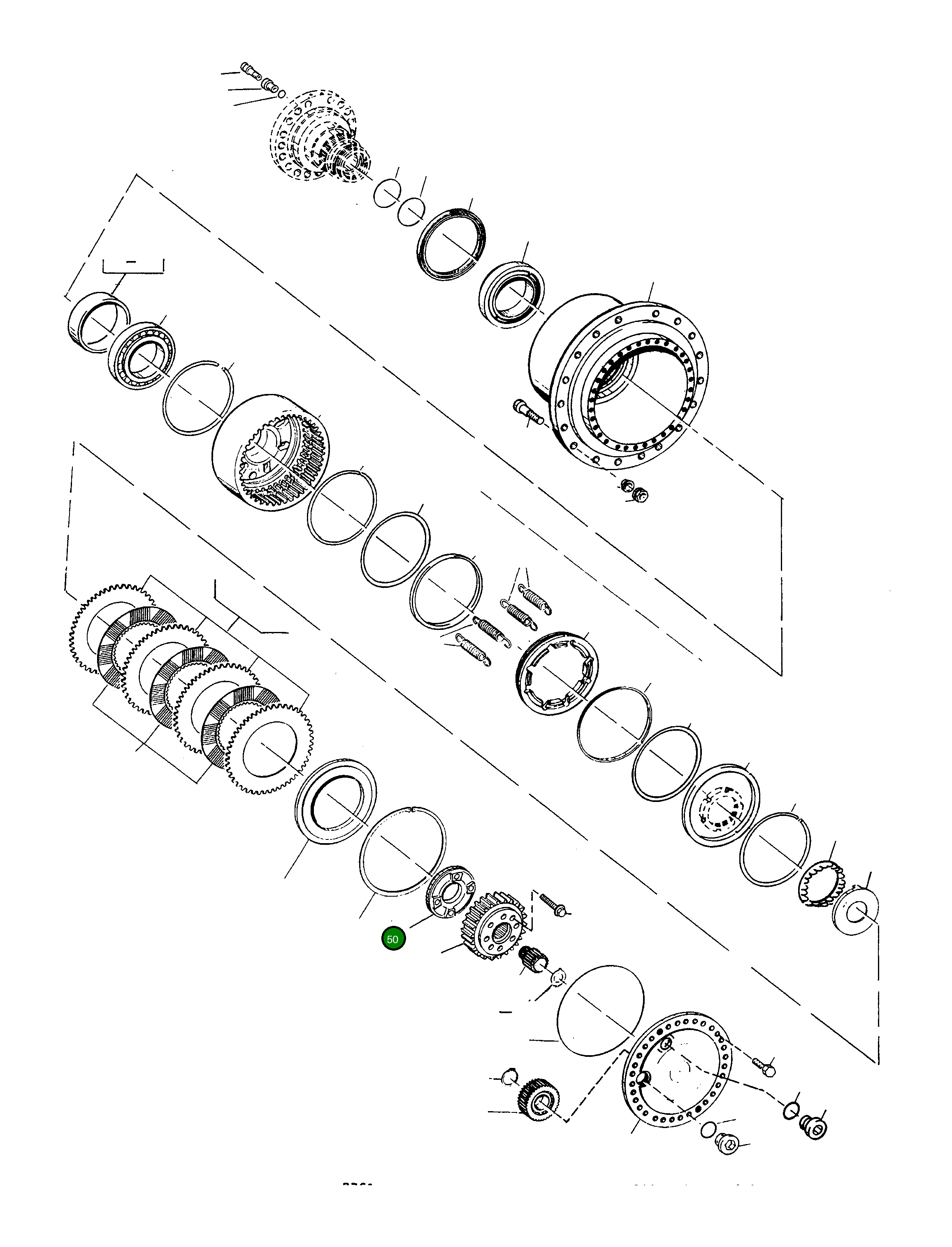 Кольцо 4914835M1 Komatsu