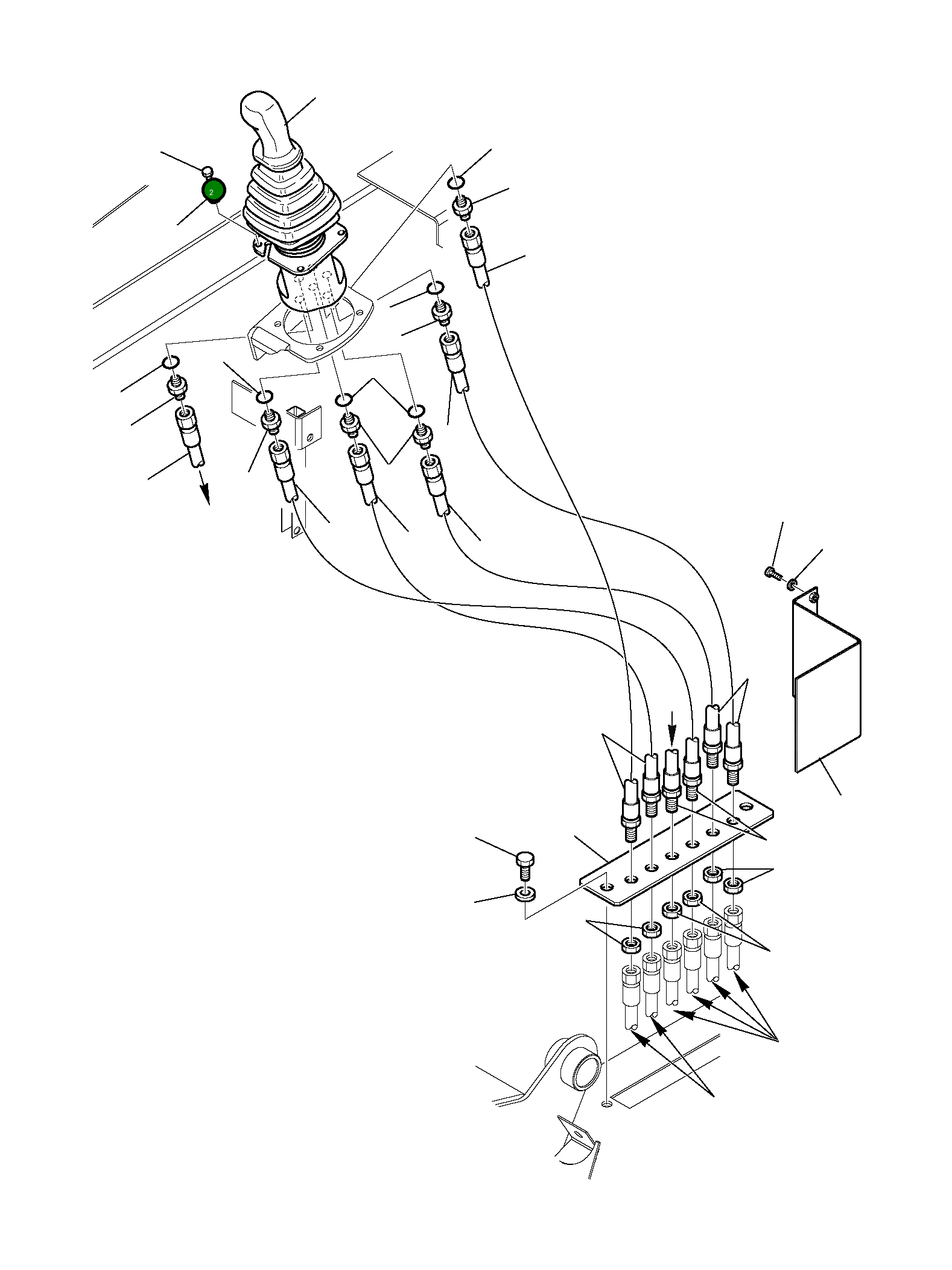 Болт 42N-54-15830 Komatsu