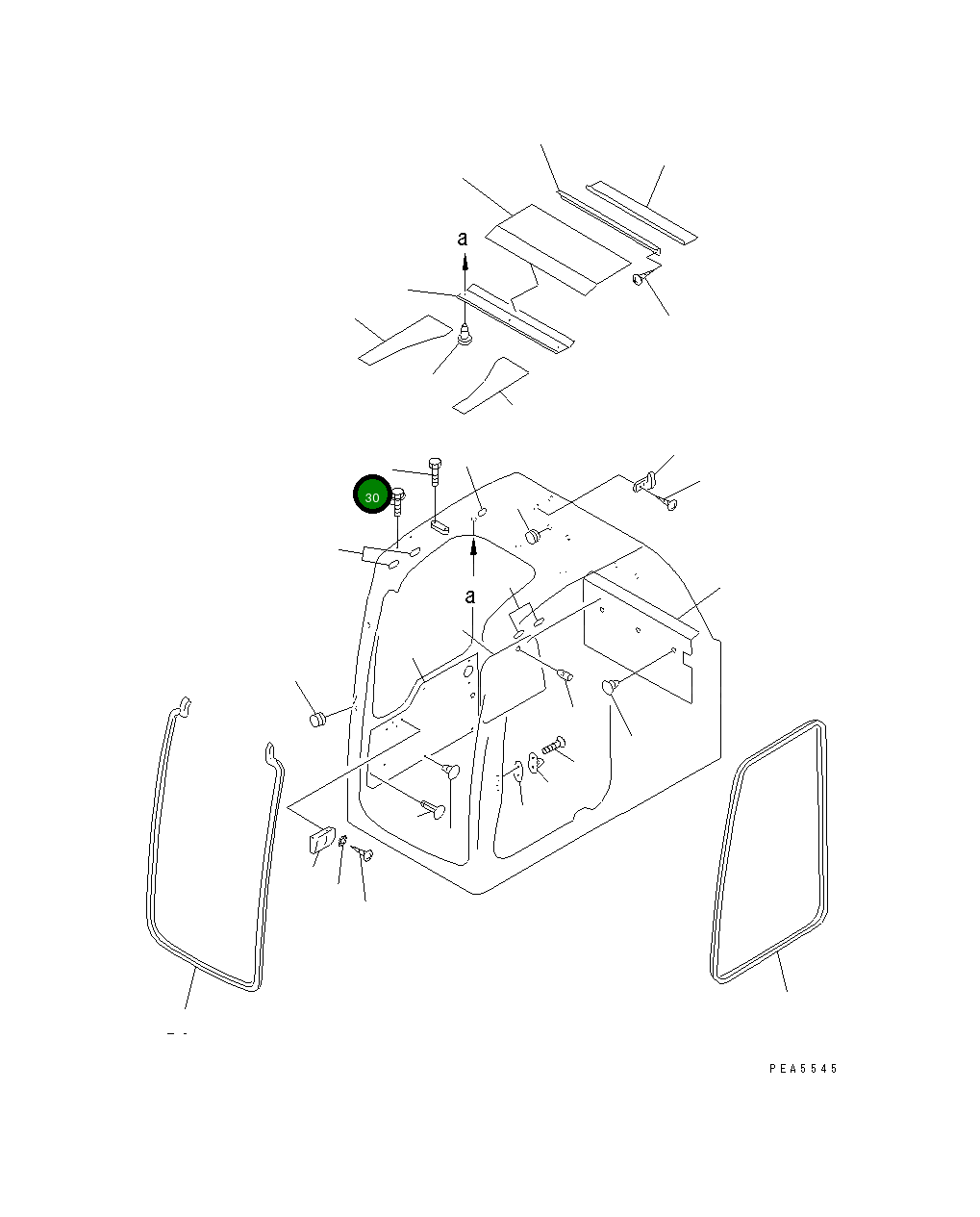 Болт 01010-31218 Komatsu