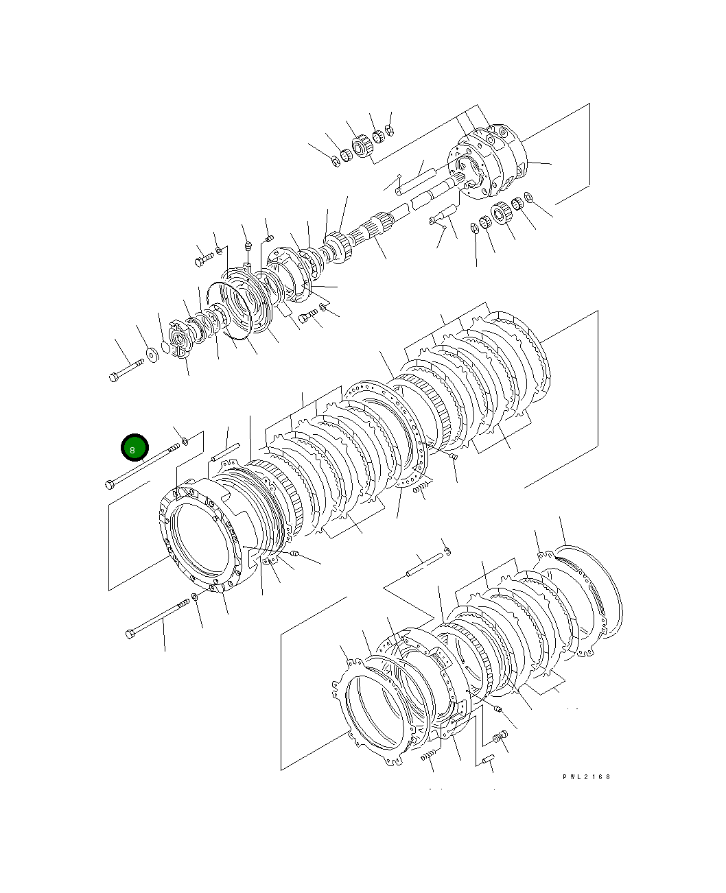 Болт 175-15-41192 Komatsu