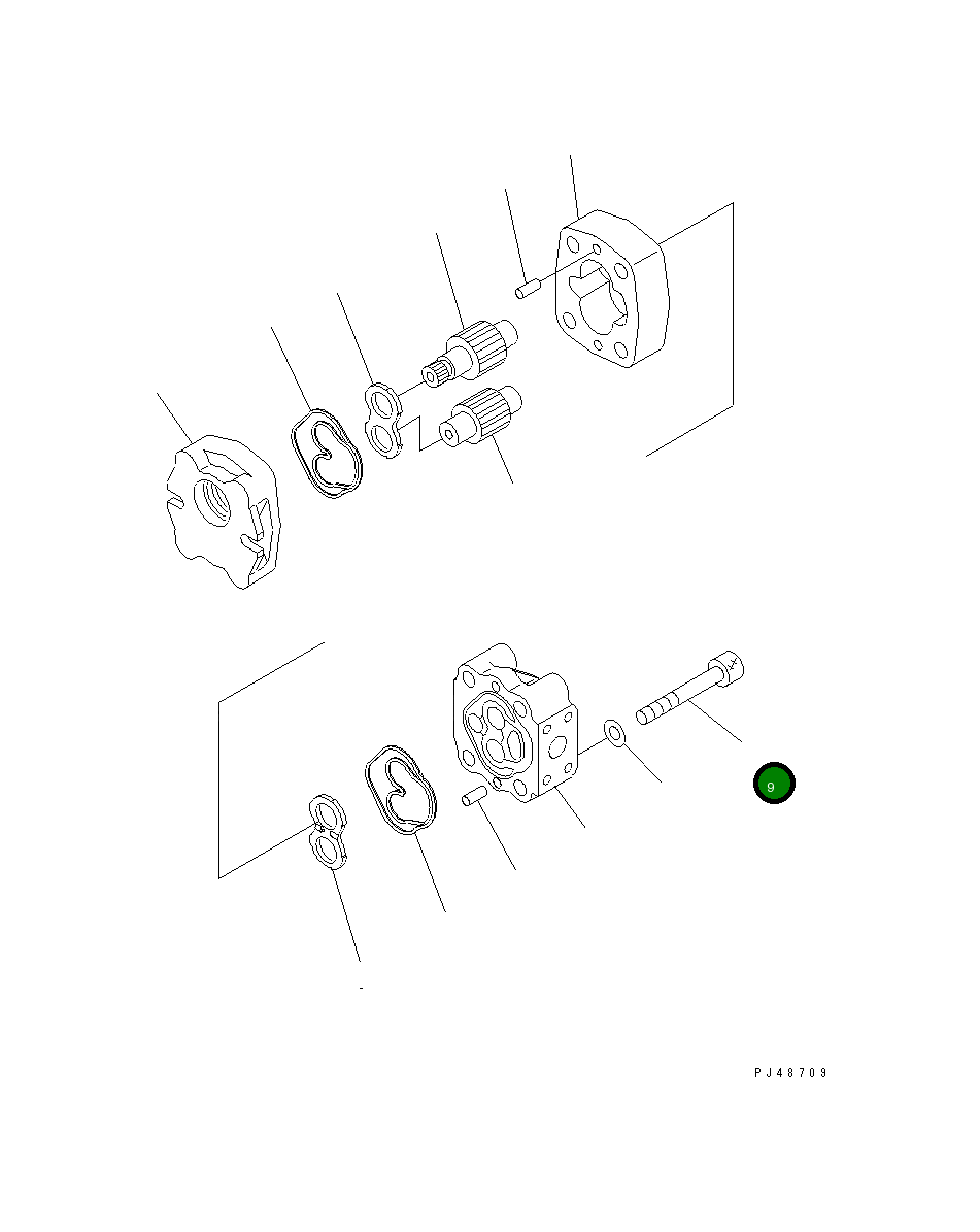 Болт 705-41-80920 Komatsu